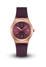 SWATCH - SWATCH ESSENTIALS - BURGUNDY STORY - YIG401 SWATCH - SWATCH ESSENTIALS - BURGUNDY STORY - YIG401