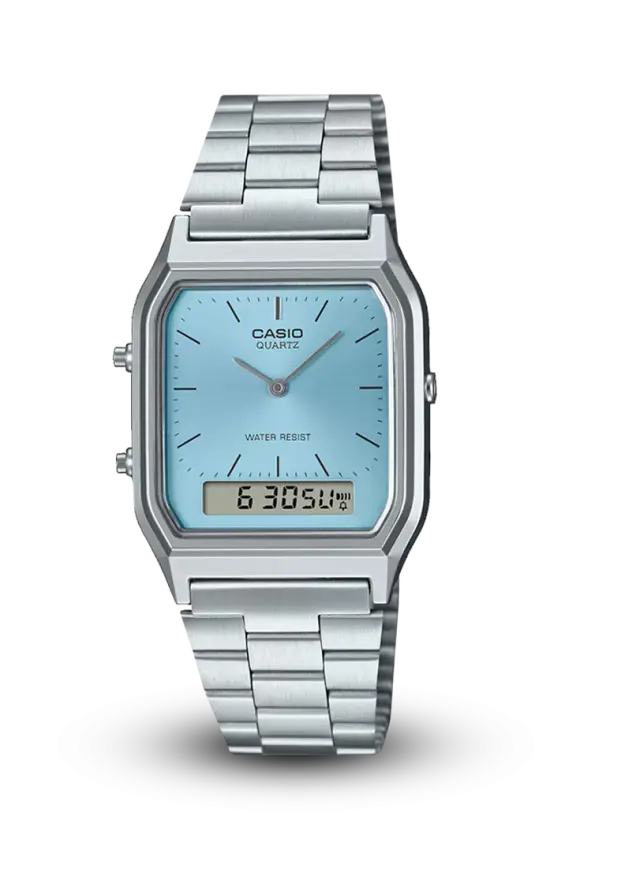 CASIO - GENERAL - ANALOG DIGITAL - AQ-230A-2A1MQYDF şəkil