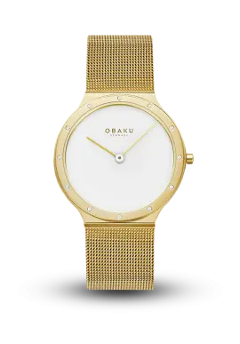 Obaku | Note Lille | Gold | V285LEGWMG