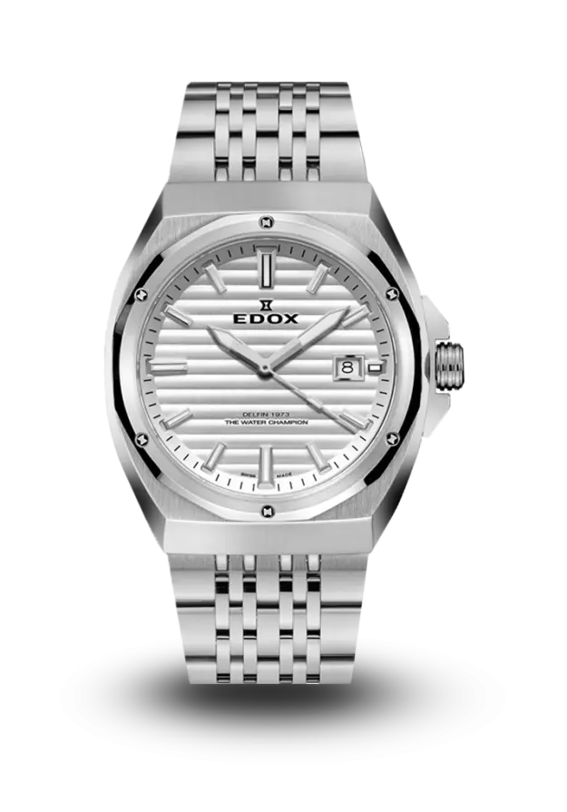 Edox | Delfin The Original | 1973 Date-Gents | 53032-3M-AIN şəkil