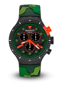 SWATCH - BIG BOLD - AZURE BLUE DAZE - SB02B409