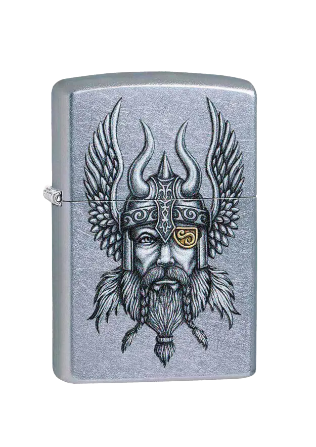 Zippo | Street Chrome | Viking Warrior | 29871 şəkil