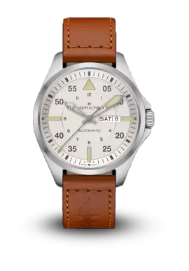 HAMILTON - KHAKI AVIATION - PILOT DAY DATE AUTO - H64635550 