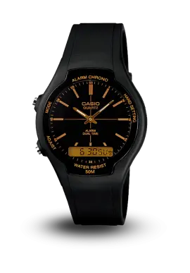 CASIO - GENERAL - ANALOG DIGITAL - AW-90H-9EVDF