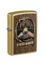 Zippo | Street Brass | Rietveld Fishing Is Life | 47111