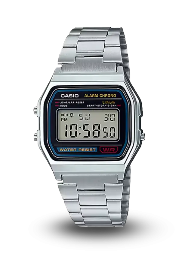 CASIO - GENERAL - VINTAGE DIGITAL - A158WA-1DF şəkil