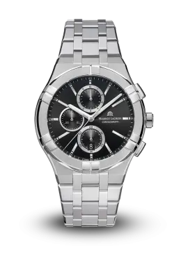 MAURICE LACROIX - AIKON -  QUARTZ CHRONOGRAPH - AI1118-SS002-330-1 