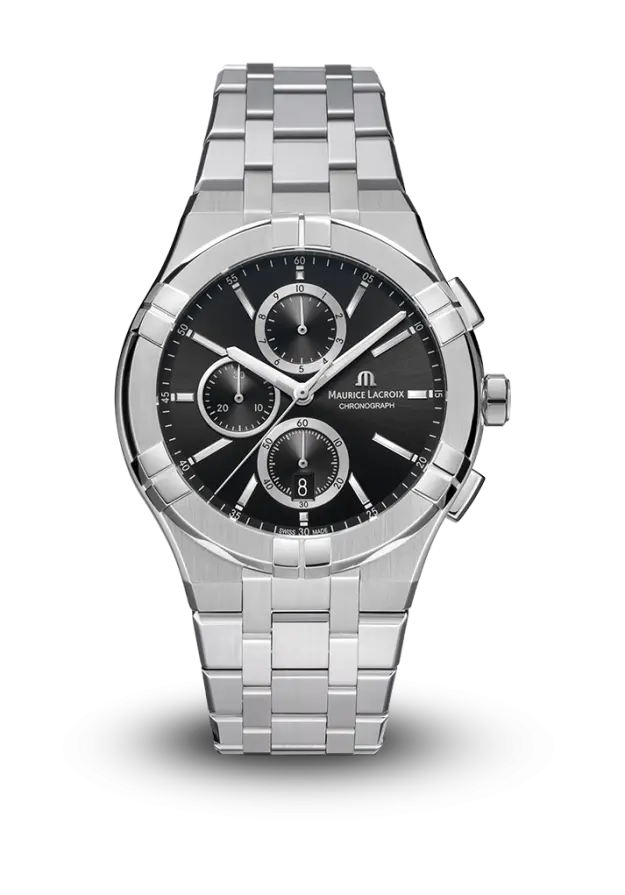 MAURICE LACROIX - AIKON -  QUARTZ CHRONOGRAPH - AI1118-SS002-330-1  şəkil