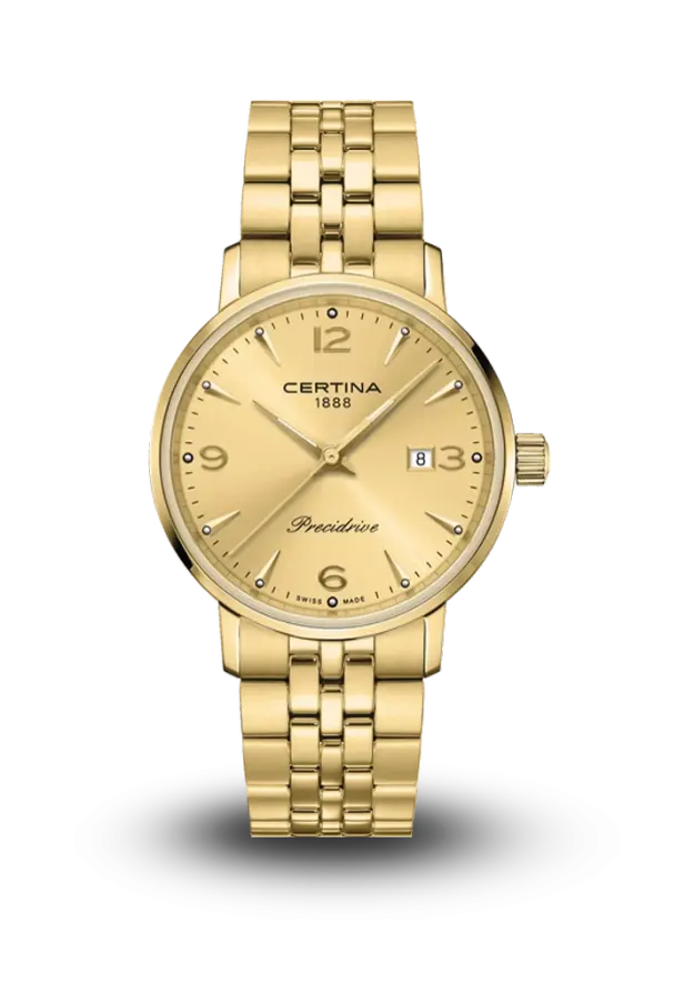 CERTINA - HERITAGE - DS CAIMANO LADY QUARTZ - C0352103336700 şəkil
