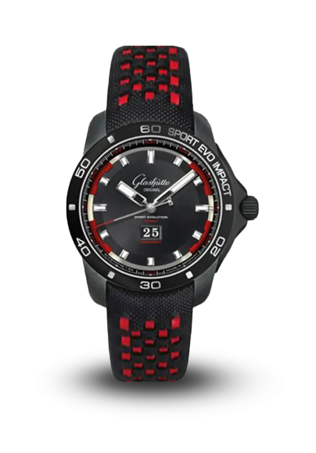 GLASHUTTE - SPORT EVOLUTION PANORAMA DATE - AUTOMATIC - 39-47-16-16-03  şəkil