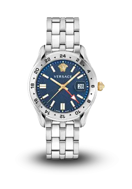 VERSACE - GRECA TIME - GMT QUARTZ - VE7C00523 