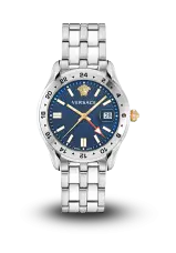 VERSACE - GRECA TIME - GMT QUARTZ - VE7C00523 VERSACE - GRECA TIME - GMT QUARTZ - VE7C00523