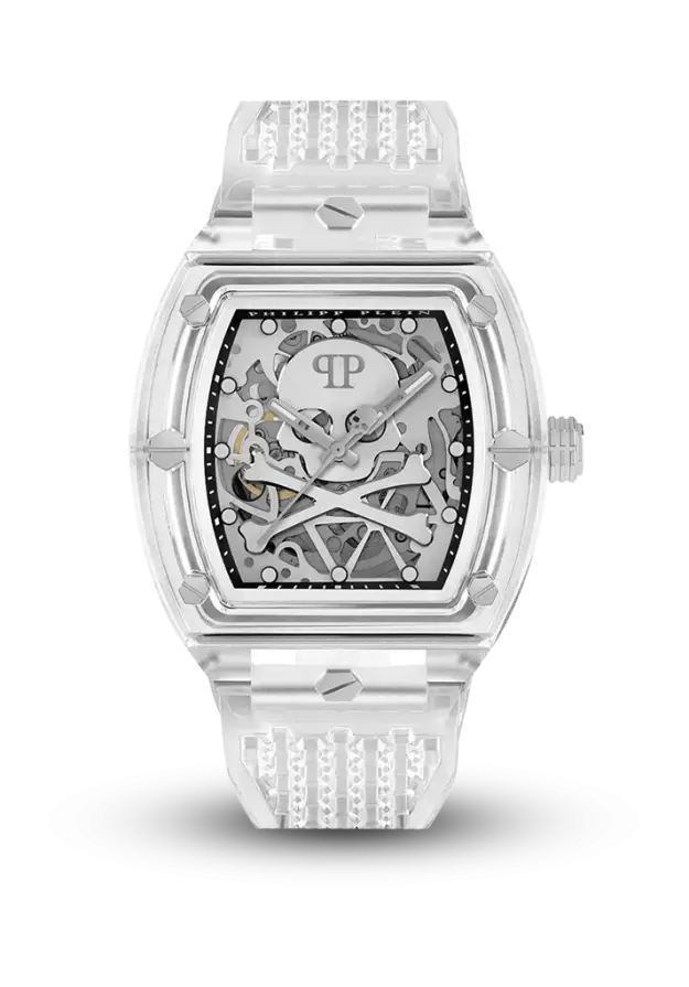 PHILIPP PLEIN - THE SKELETON - CRYSTAL - PWPTA0524 şəkil