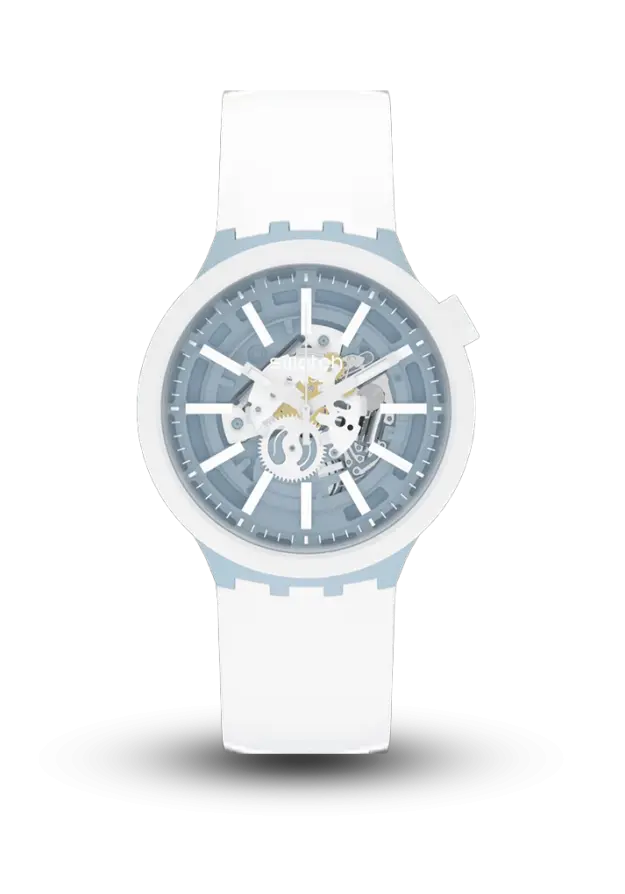 SWATCH - BIG BOLD - WHICE - SB03N103 şəkil