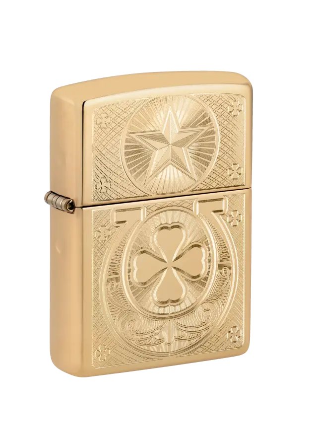 Zippo | High Polish Brass | Luck | 46854 şəkil
