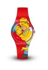 SWATCH - ORIGINALS - THE SIMPSONS ORIGINAL - SWEET EMBRACE - SO29Z120 SWATCH - ORIGINALS - THE SIMPSONS ORIGINAL - SWEET EMBRACE - SO29Z120
