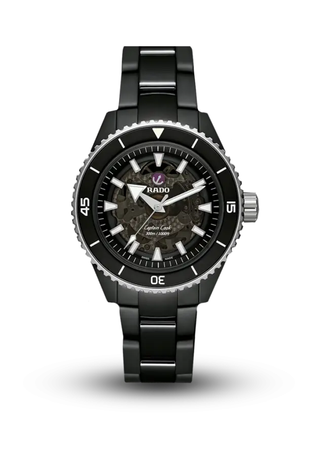 RADO - CAPTAIN COOK - HIGH-TECH CERAMIC - R32127152  şəkil
