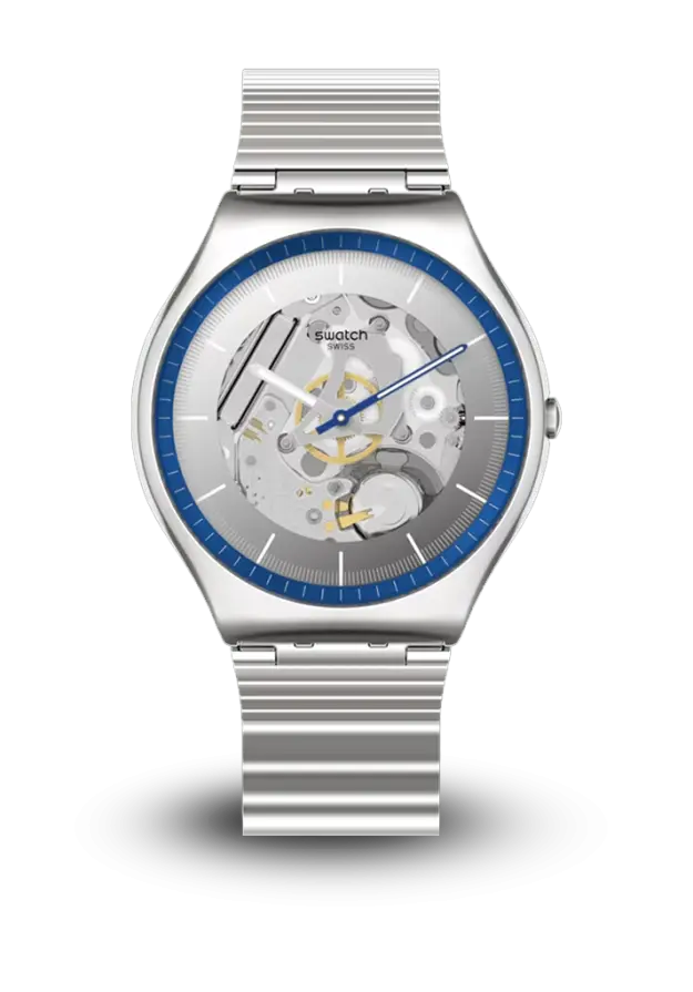 SWATCH -  RINGING IN BLUE - IRONY SKIN - SS07S116GG  şəkil