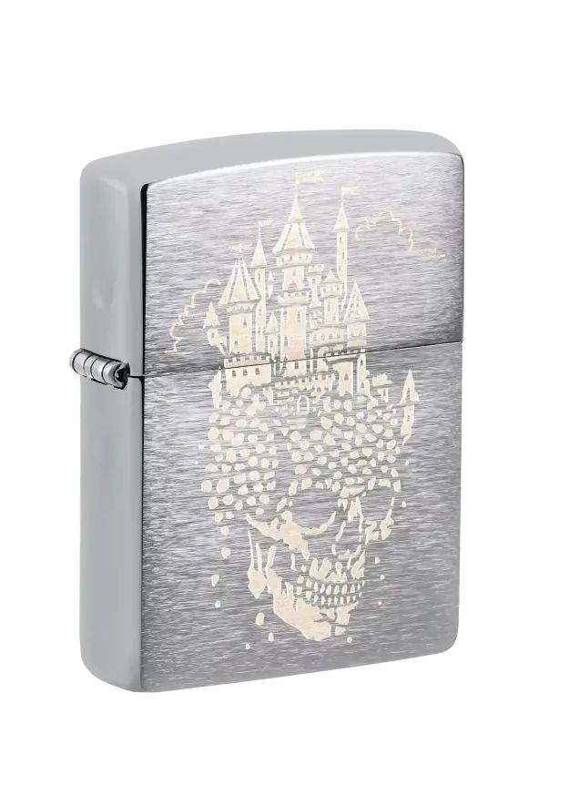 Zippo | Lighters | Skull And Castle Design | 46477 şəkil