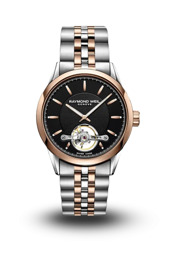 RAYMOND WEIL - FREELANCER - AUTOMATIC OPEN HEART - 2780-SP5-20001  şəkil