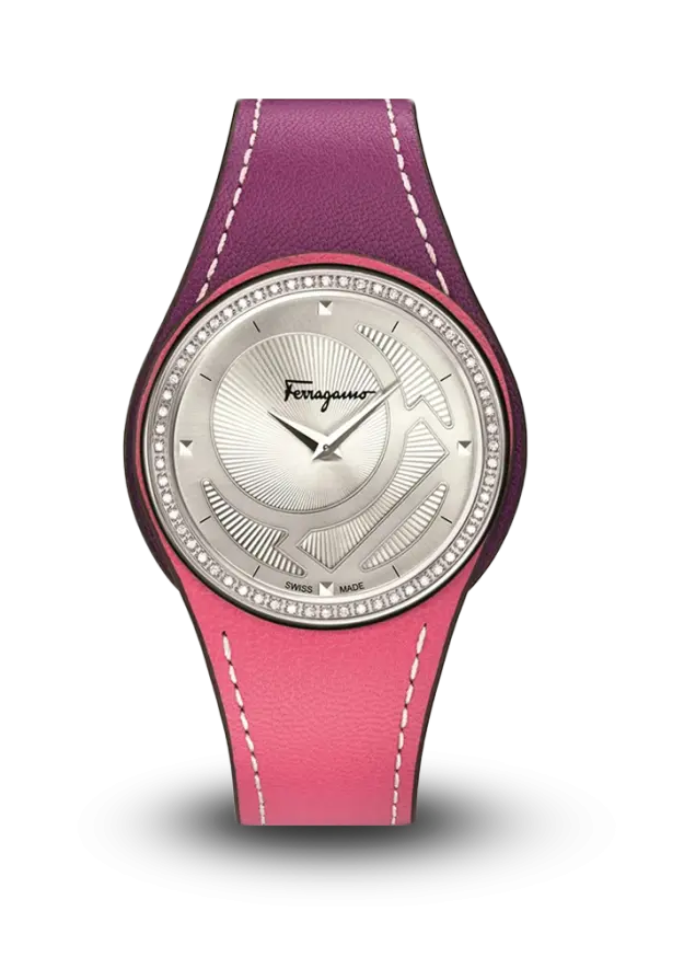 FERRAGAMO - GANCINO CHIC - LADY STRAP QUARTZ - FID050015  şəkil