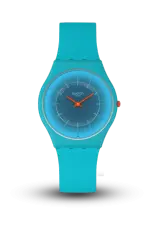 SWATCH - ESSENTIALS - RADIANTLY TEAL  - SS08N114