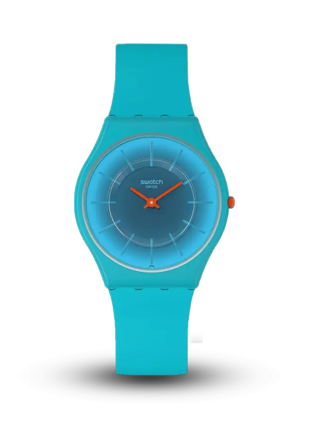 SWATCH - ESSENTIALS - RADIANTLY TEAL  - SS08N114 şəkil