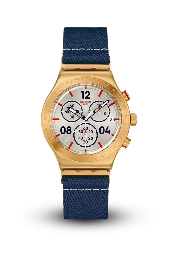 SWATCH - SWATCH ESSENTIALS - CAPTAIN'S DREAM - YVG419 şəkil