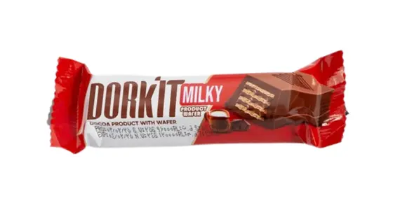 Şokoladlı Vafli | Böyük Qırmızı Südlü | Dorkit şəkil