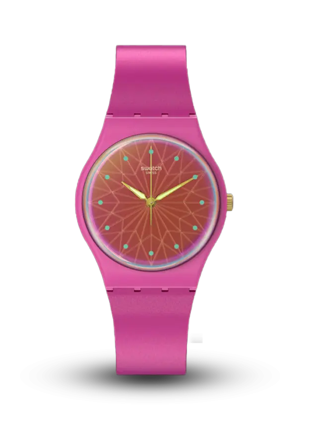 SWATCH - FANTASTIC FUCHSIA - STAR MOM - SO28P110  şəkil