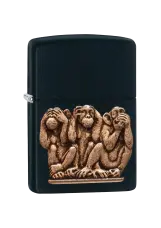 ZIPPO - LIGHTERS - THREE MONKEYS - 29409 ZIPPO - LIGHTERS - THREE MONKEYS - 29409
