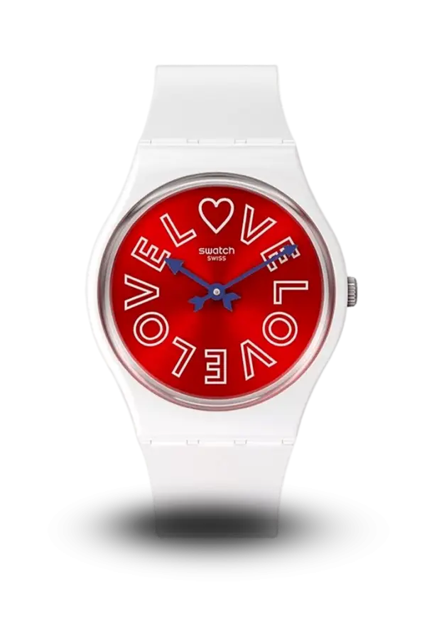 SWATCH - VALENTINE'S DAY - PUREST LOVE - SO28W109  şəkil