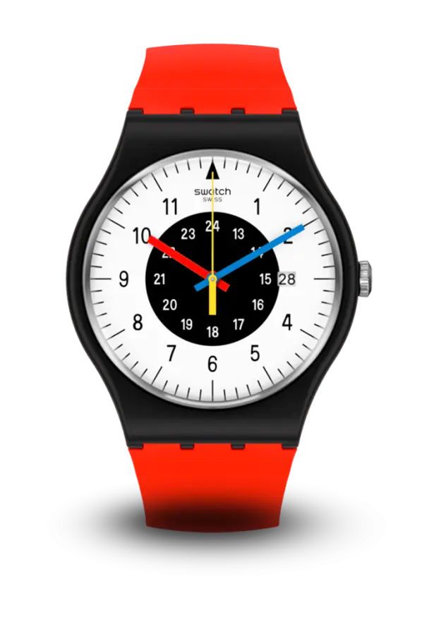 SWATCH - ORIGINALS - BIOCERAMIC - SO32B401 şəkil