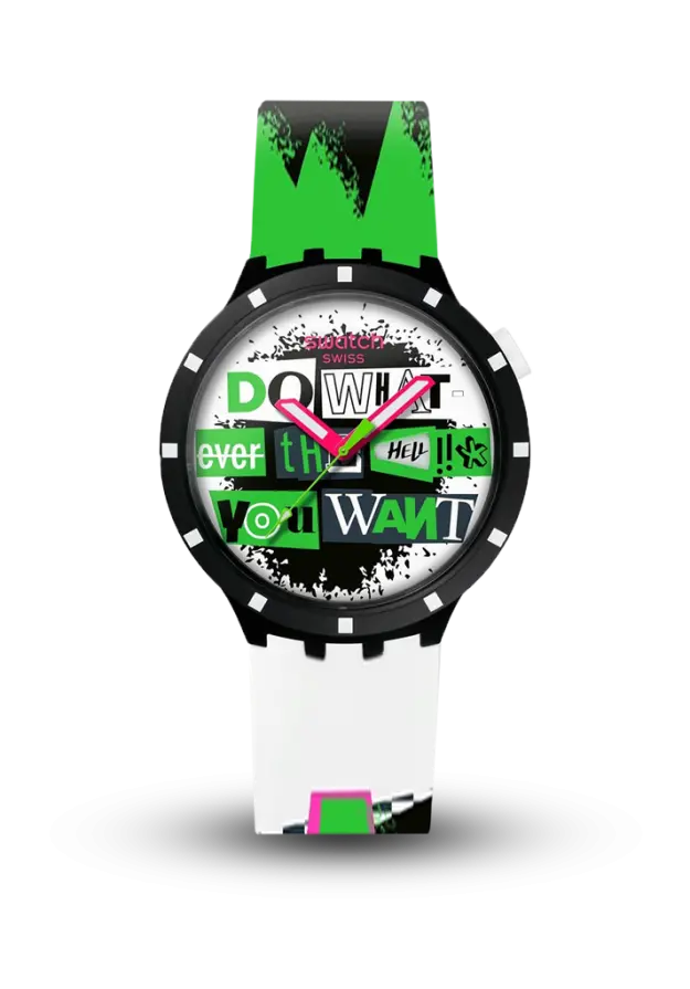 Swatch | Big Bold | No Rules | SB03B701 şəkil