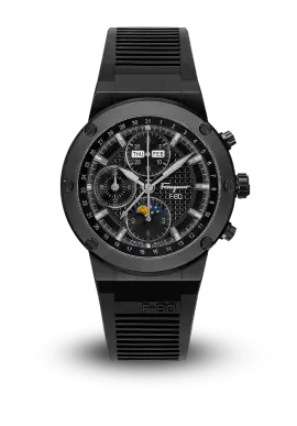 FERRAGAMO - F-80 - MOON PHASE CHORONOGRAPH AUTOMATIC  - SFDQ00218
