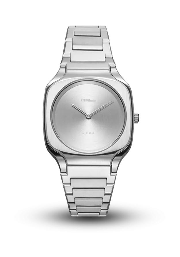 D1MILANO - SQUARE BRACELET - DISKO GREY - D1-SQBL01 şəkil