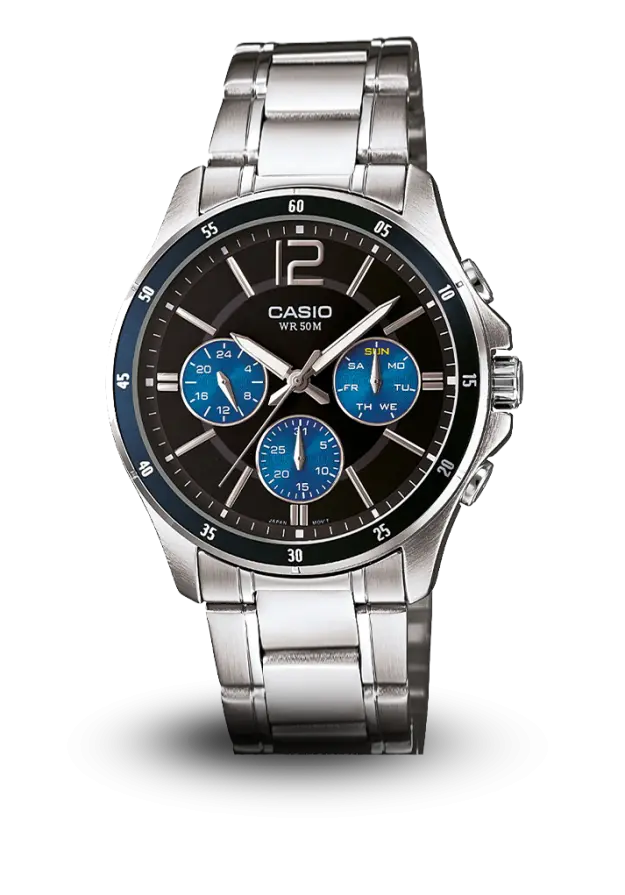 CASIO  - GENERAL - STANDARD ANALOG - MTP-1374D-2AVDF şəkil