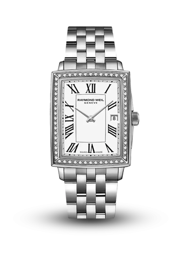 RAYMOND WEIL - TOCATTA - WHITE DIAL - 5925-STS-00300 şəkil