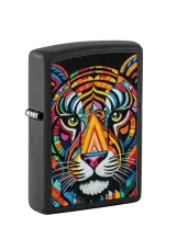 Zippo | Black Matte | Tiger | 46235