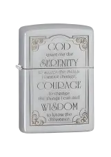 Zippo | Lighters | Serenity Prayer | 28458 Zippo | Lighters | Serenity Prayer | 28458
