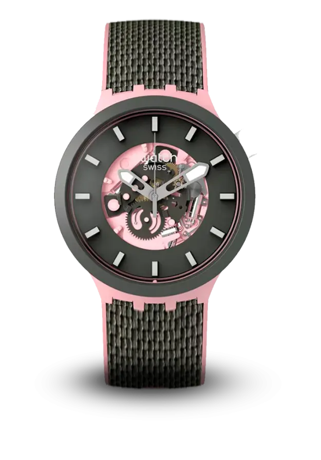 SWATCH - BIG BOLD - AZURE BLUE DAZE - SB05P100 şəkil