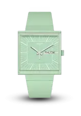 SWATCH - WHAT IF...MINT? - SQUARE STANDART - SO34G701 SWATCH - WHAT IF...MINT? - SQUARE STANDART - SO34G701