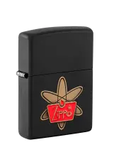 Zippo | Black Matte | Zippo Atomic Desigh | 48920