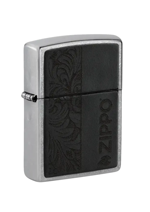 Zippo | Street Chrome | Black Leather Emblem | 46919 image