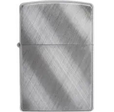Zippo | Brushed Chrome | Diagonal Weave | 28182