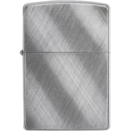 Zippo | Brushed Chrome | Diagonal Weave | 28182 şəkil