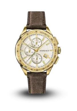 VERSACE - GLAZE - 44 MM LEATHER - VEBJ00418
