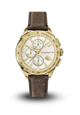 VERSACE - GLAZE - 44 MM LEATHER - VEBJ00418