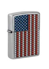 Zippo | Street Chrome | Flame Spangled | 46844