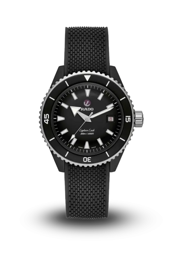 RADO - CAPTAIN COOK - HIGH-TECH CERAMIC - R32129158  şəkil